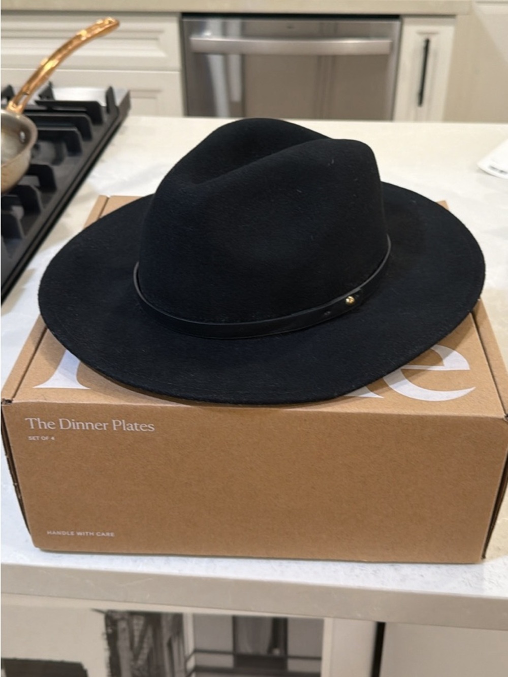 Free People Wide Brim Felt Hat